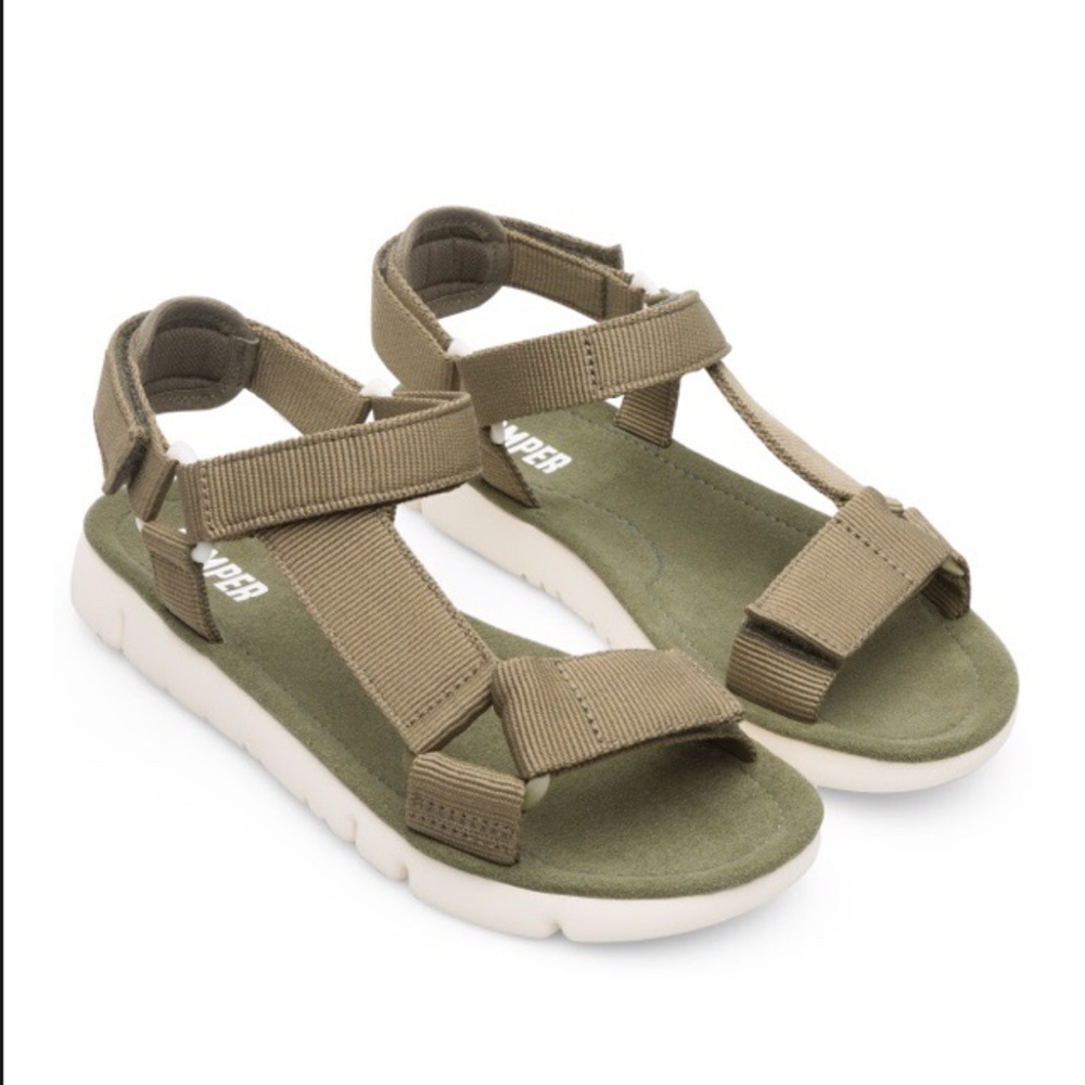Camper Oruga Sandal Army Green 39 New